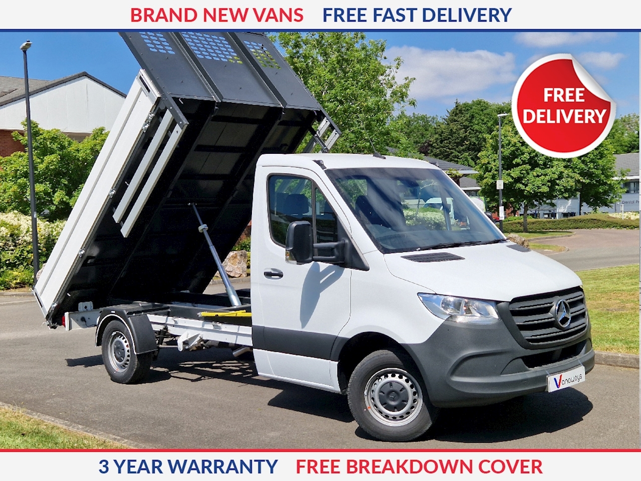 Mercedes-Benz Sprinter 3.5t Progressive Tipper